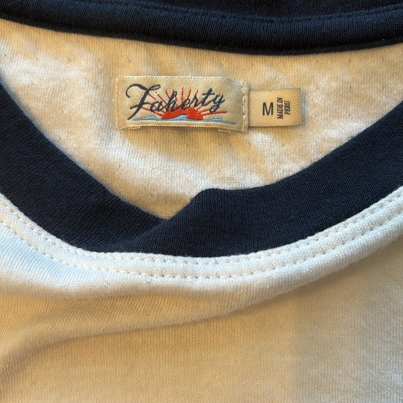 Faherty Cloud Varsity Tee - Picture 3 of 3